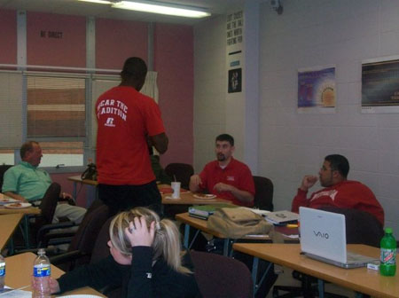 Teacher Teaching in the classroom