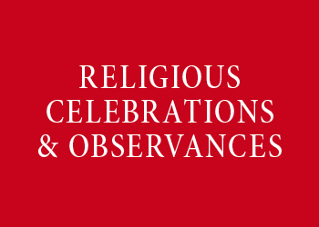 religious celebrations and observations