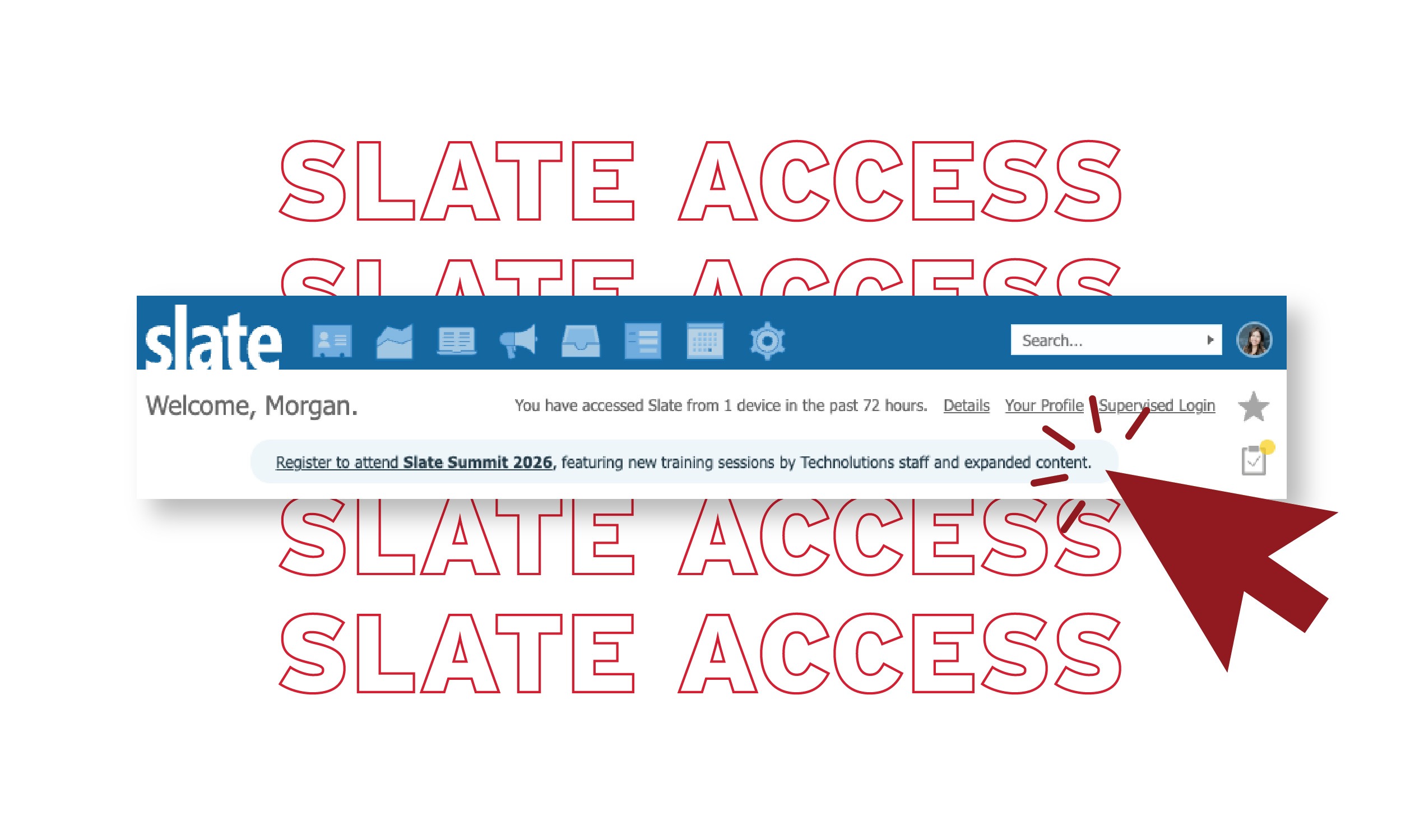 Examples of Slate Access