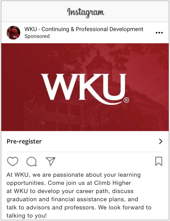 instagram ad example