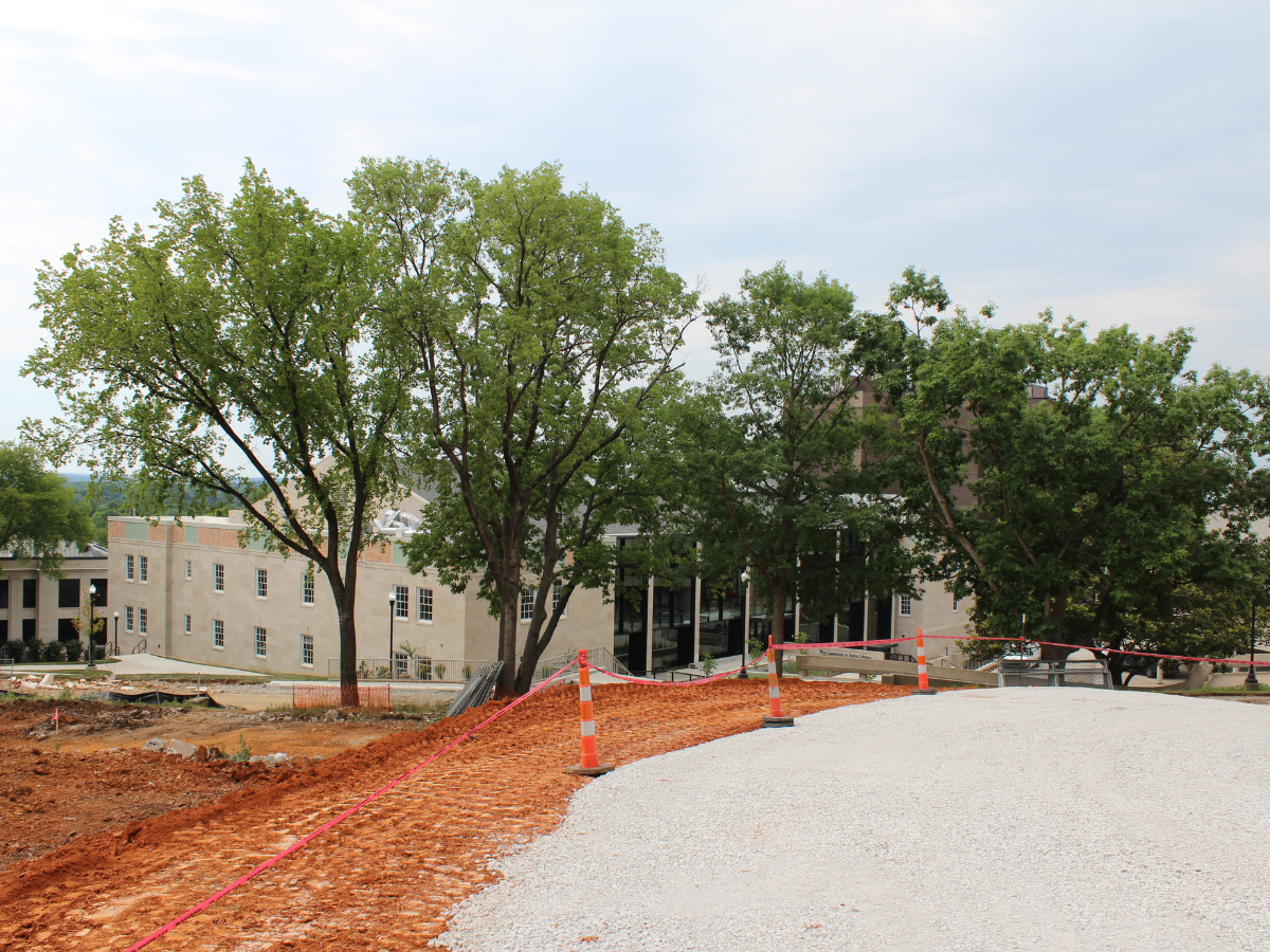 Top of the hill construction