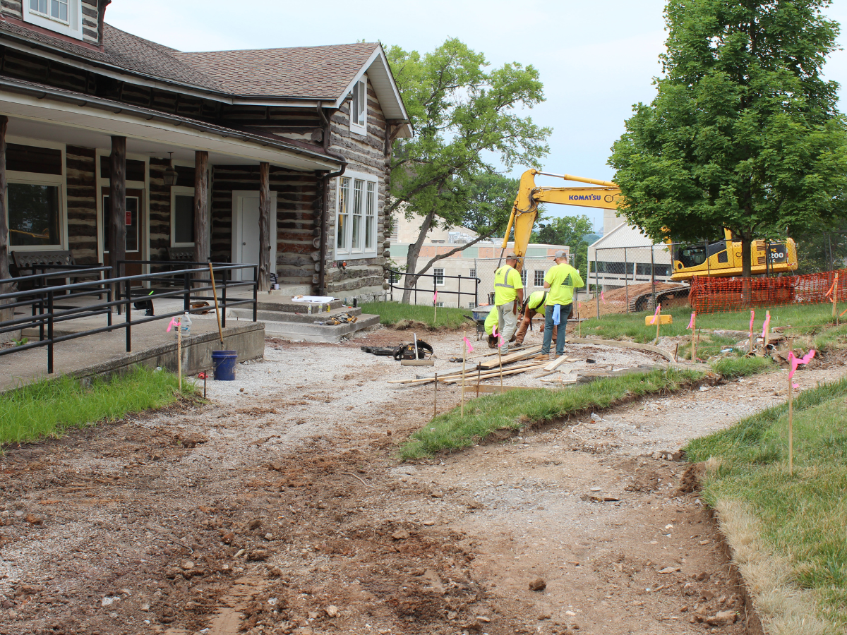 Top of the hill constrution