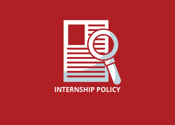 Finance Department Internship Policy
