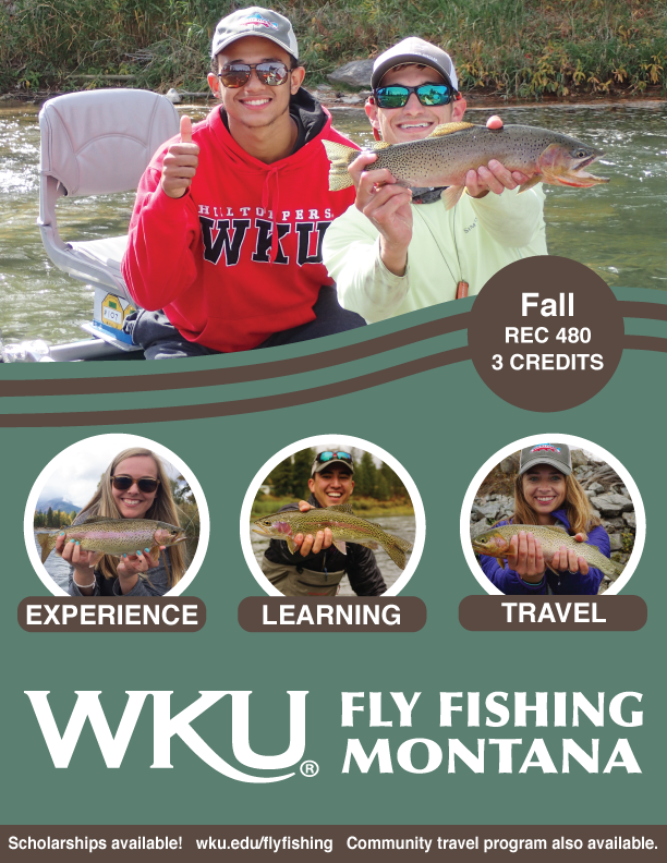 WKU Fly Fishing Montana flyer