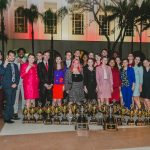 Members of the 2018-19 WKU Forensic Team at the NFA National Tournament, 22 April 2019