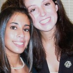 Lauren Fible and Katie Nedvidek