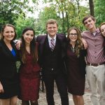 Alyssa Wilhelm, Kaitlyn Barriere, Jon Sahlman, Kelly Stone, Bradley Wascher, and Claire Champagne