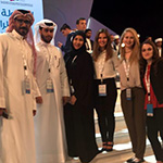 The 2017 QatarDebate team makes friends with the team of Kuwait