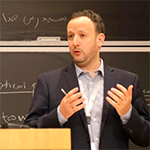 Lhousseine Guerwane giving a Debate presentation at University of Chicago, Nov. 2019, to professors training to be judges and coaches to their university teams to get ready for the US first Arabic championship at Harvard
