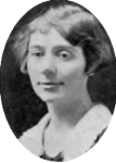1925 photo of Hallie Gaines