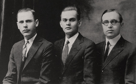 Affirmative against Berea 1927: Strauther W. Grise, William R. Smith, and H.C. Ogles