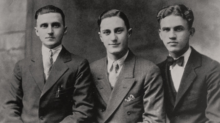 Negative against Berea 1927: Ray Hocker, Luther Keen, and Roy H. Owsley