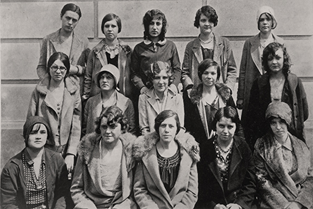 1930 Girls Debating Club