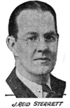 Western KY State Teacher's College's oratory coach J. Reid Sterrett