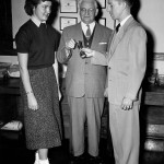 Elizabeth McWhorter, Earl Moore and Raymond Cravens (1955)