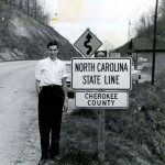 Scene from the April 1957 WDA trip to the University of Georgia to the Southern Speech Association Tournament