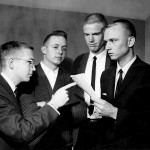 1962 Congress Debating Club mock trial publicity photo
