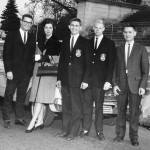 1963-64 - Brack A. Bivins, Carolyn Patton, Ken Duncan, Nixon Childs, and Randall Capps (director)