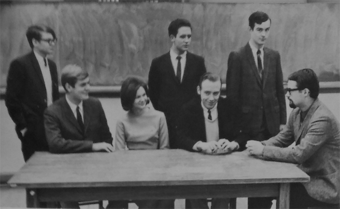 1967 Western Debate Associates varsity members