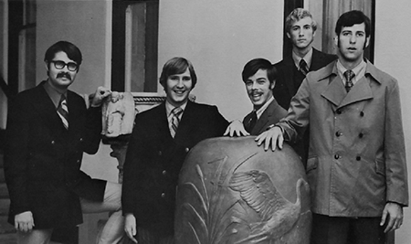 1971 Debate Team varsity members