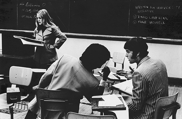 1973 | Foreground: David Lanphear and Mike Howell