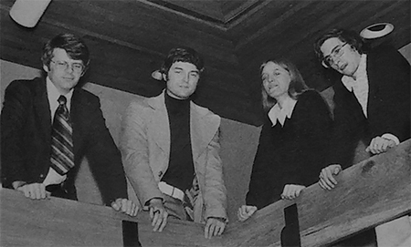 1974 Members of Delta Sigma Rho/Tau Kappa Alpha