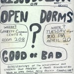 1976 poster for debate forum