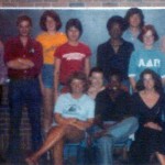 Spring 1978, (seated l-r) Roxanne Seiler (now Cordonier), Holly Watts, Ken Ladd, and Melayna Brown (not Tinsley); (standing l-r) Larry Caillouet, Terry Barnes, Rose Anne Noe (now Knight), Ken Cooke, Archie Beck, Doug Davis, Alice Wicks, and Richard Paine