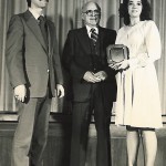 1979, Melayna Brown (now Tinsley) received the Forensic Coaches Award for Debate from Larry Caillouet and John Minton