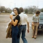 March 1979, Janet Hill, Scott Miller, and Howard Natalie prepare to leave for Morehouse-Spelman