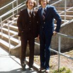 Spring 1979, Vance Riley and Scott Miller at Morehouse-Spelman