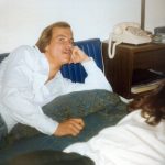 May 1979, Vance Riley and Carla Patterson (now Reagan) in hotel at NFA national tournament in WI