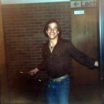 4 May 1979, Vance Riley @ Forensic Union offices outside Fine Arts Center 166