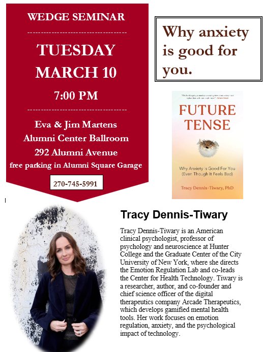 poster for the 2026 Wedge Seminar