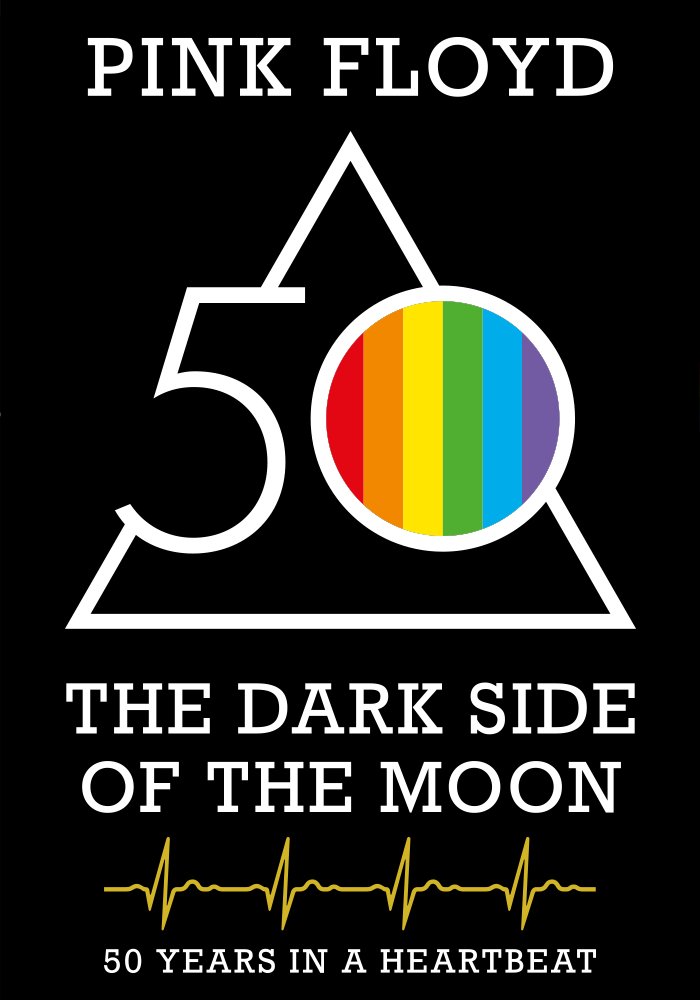 Poster for the official show "Pink Floyd 'The Dark Side of the Moon:' 50 Years in a Heartbeat," the 50th anniversary of the album