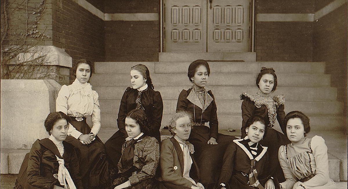African American women at Atlanta University, c. 1900