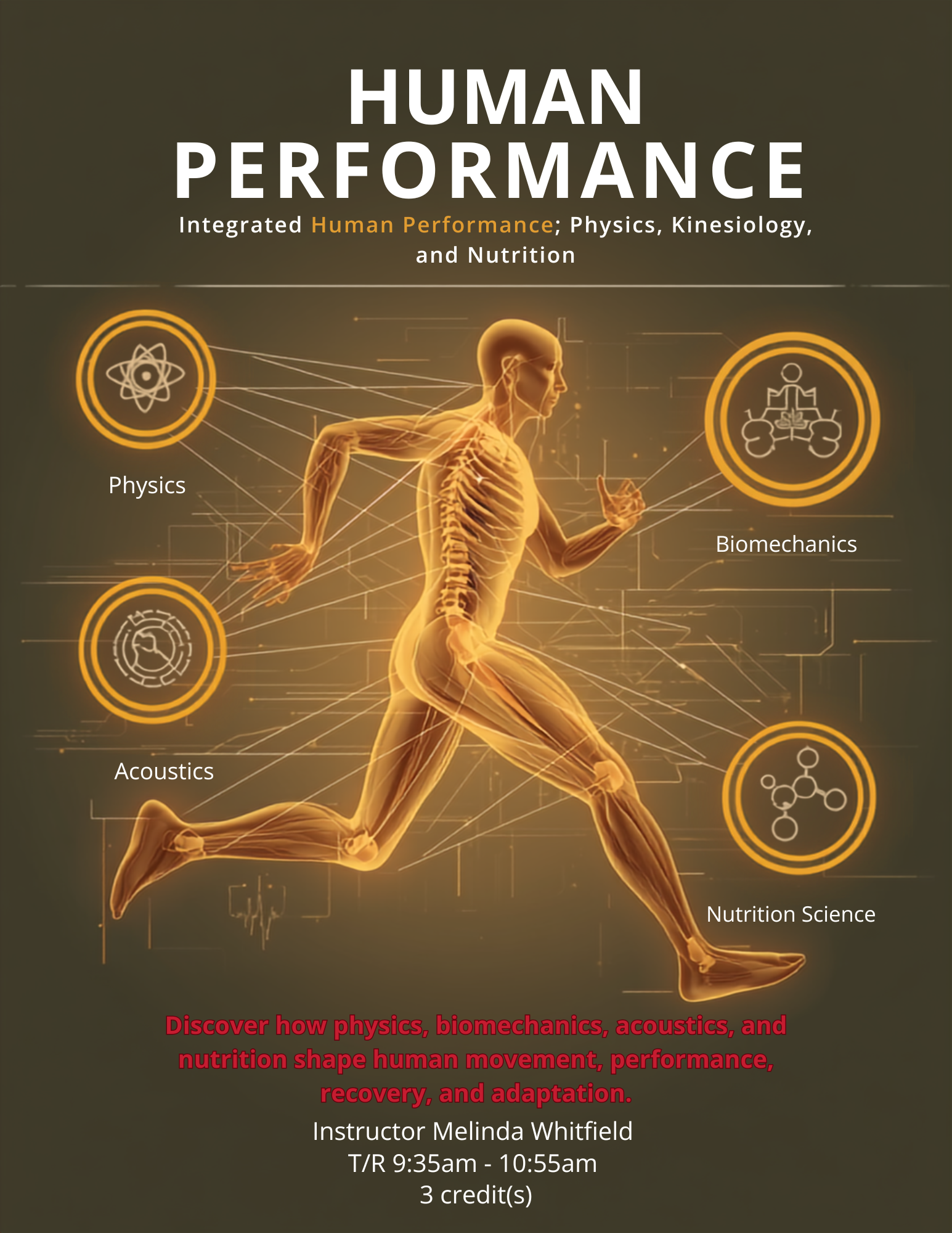 stylized image of a human running