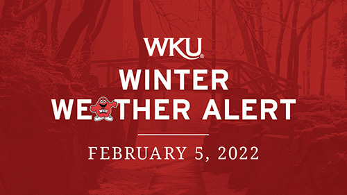 WKU Winter Weather Alert for February 5, 2022