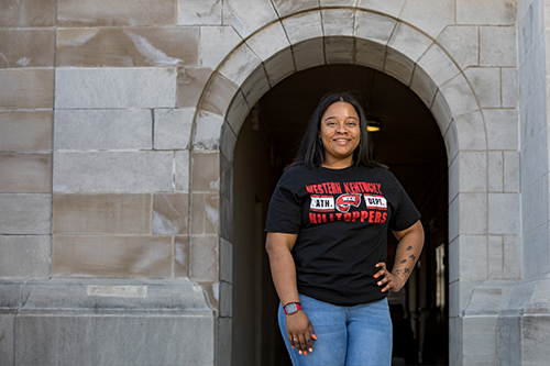 A balancing act: management student completes degree online while working full-time