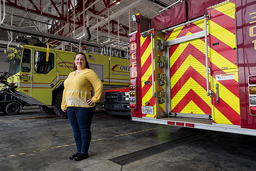 Firefighter research brings Adams to WKU