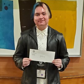 Literature Major Joseph Shoulders Wins LGBT Award at Sigma Tau Delta