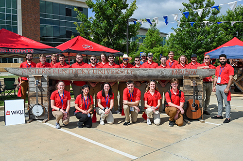 WKU's concrete canoe team finishes third in national competition