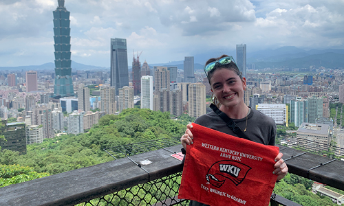 ROTC cadet spent summer studying abroad in Taiwan
