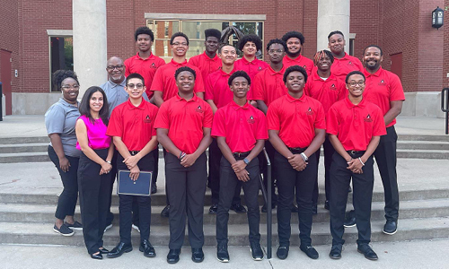 WKU Young Male Leadership Academy shines at state and national conferences