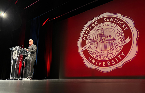 WKU President delivers annual Faculty and Staff Convocation address