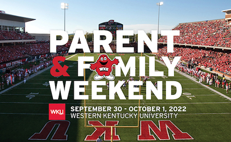 WKU to celebrate Parent & Family Weekend Sept. 30-Oct. 2