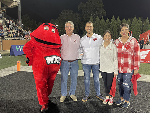 WKU recognizes 2022 Family of the Year