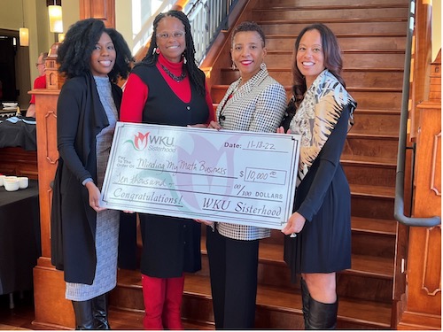 Minding My Math Business (MMMB) receives WKU Sisterhood Grant