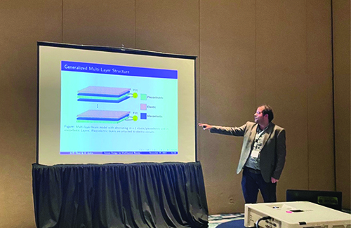 2022 John D. Minton awardee presents paper at IEEE Conference