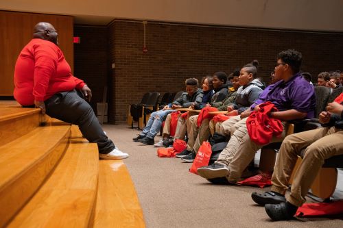Bowling Green Junior High School Black Male Scholars Spend the Day with PCAL